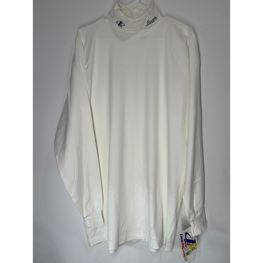 Vintage Logo Athletic NFL Chicago Bears‎ Long Sleeve Turtle Neck Shirt - XL